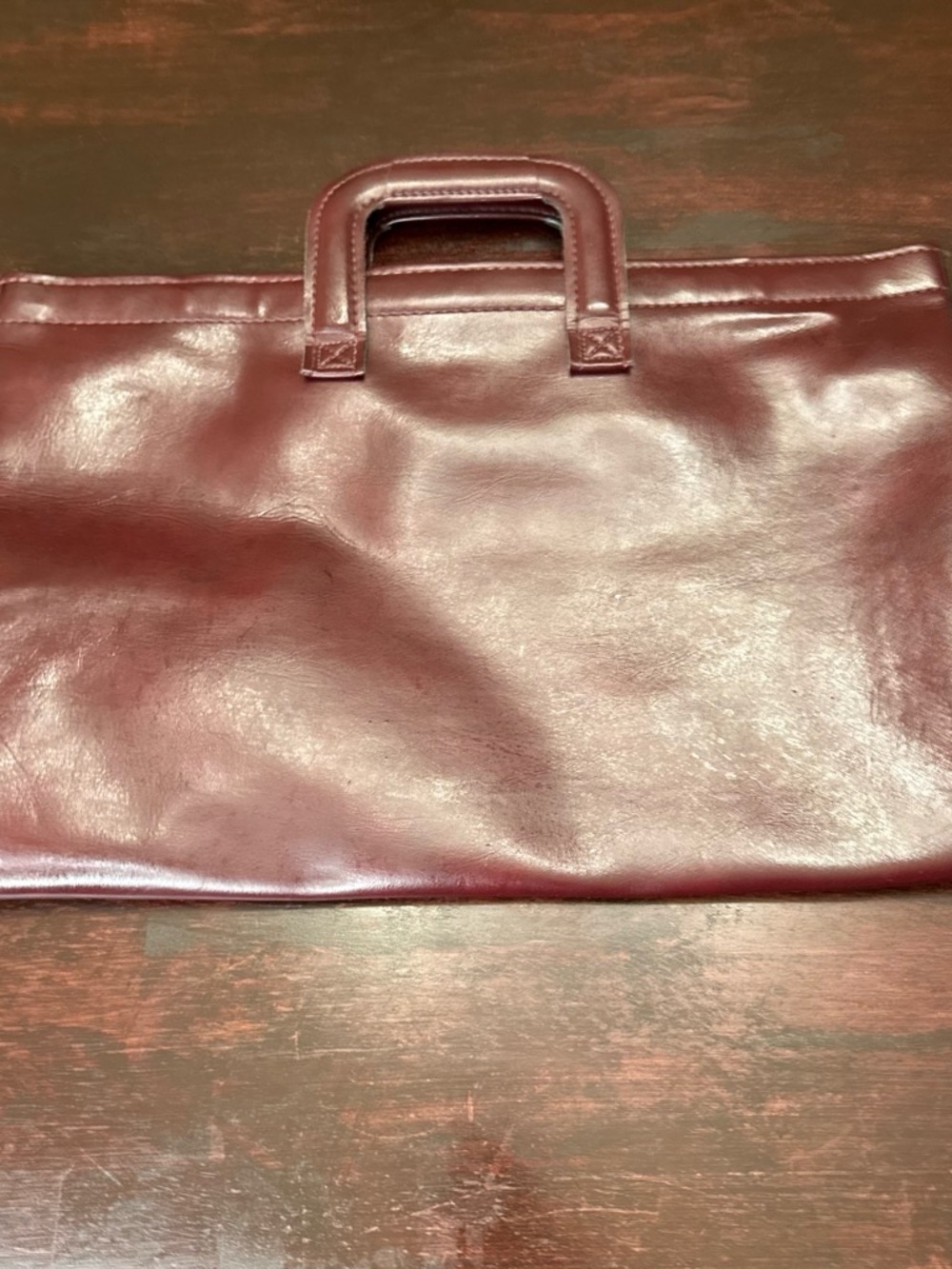 Vintage Document laptop tote